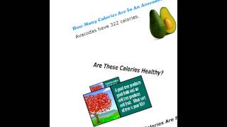 How Many Calories In An Avocado How Many Calories Is A Mini Avocado
