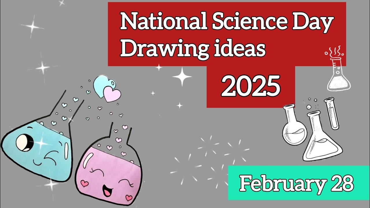Science day Poster Drawing ideas 2025 | national science day poster Drawing ideas 2025