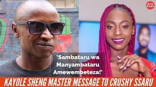 JESHI JINGA SHENG MASTER MESSAGE TO HIS CELEBRITY CRUSHY SSARU WA MANYARU❤️❤️