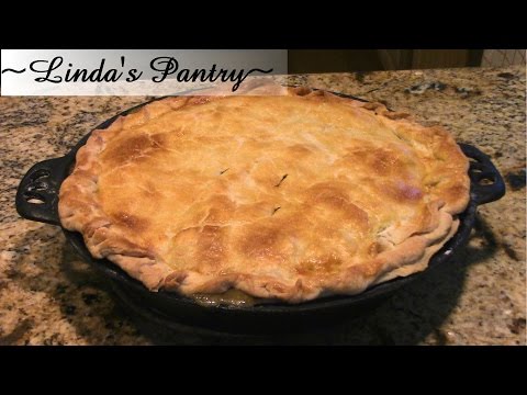 ~Homemade Pie Crust For Pot Pie With Linda's Pantry~