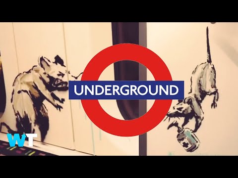 Banksy Strikes Again on London Underground