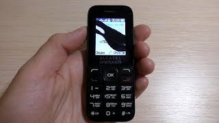 Alcatel ONETOUCH 1016D old phone incoming call screenshot 3
