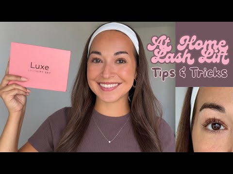 AT HOME LASH LIFT TIPS & TRICKS WITH LUXE COSMETICS