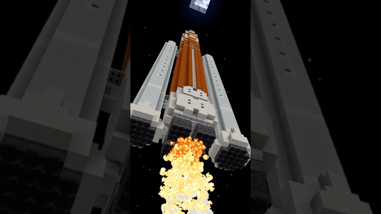 Artemis II Mission in Minecraft