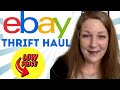 Ebay thrift try on haul buying bundles for cheap