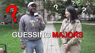 Guessing Majors at University of Toronto (St. George Campus)