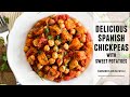 A Healthy & Delicious Spanish Chickpea Dish that´s Bursting with Flavor