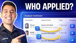 Employer Dashboard: Show All Applicants Who Applied To Your Job Post