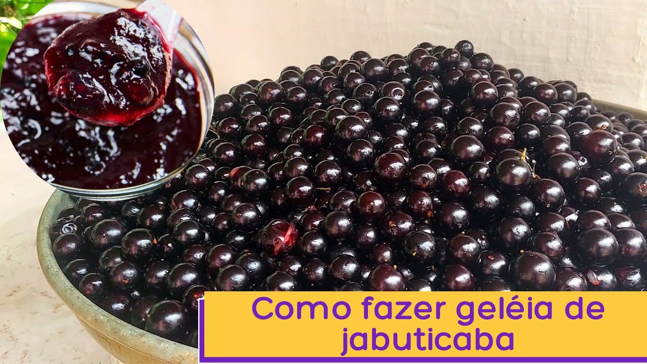 Como fazer GELEIA DE JABUTICABA Parte 1 Preparando as frutas YouTube