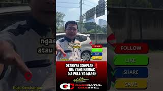 MAKANYA JAGA JARAK PAK‼️🚘#viral #automobile #ribut #marah #supir #tabrakan #jakarta #infoterkini