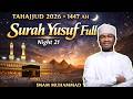 Tahajjud 2026 1447 AH Surah Yusuf Full Night 21 Imam Muhamamad Yusuf 