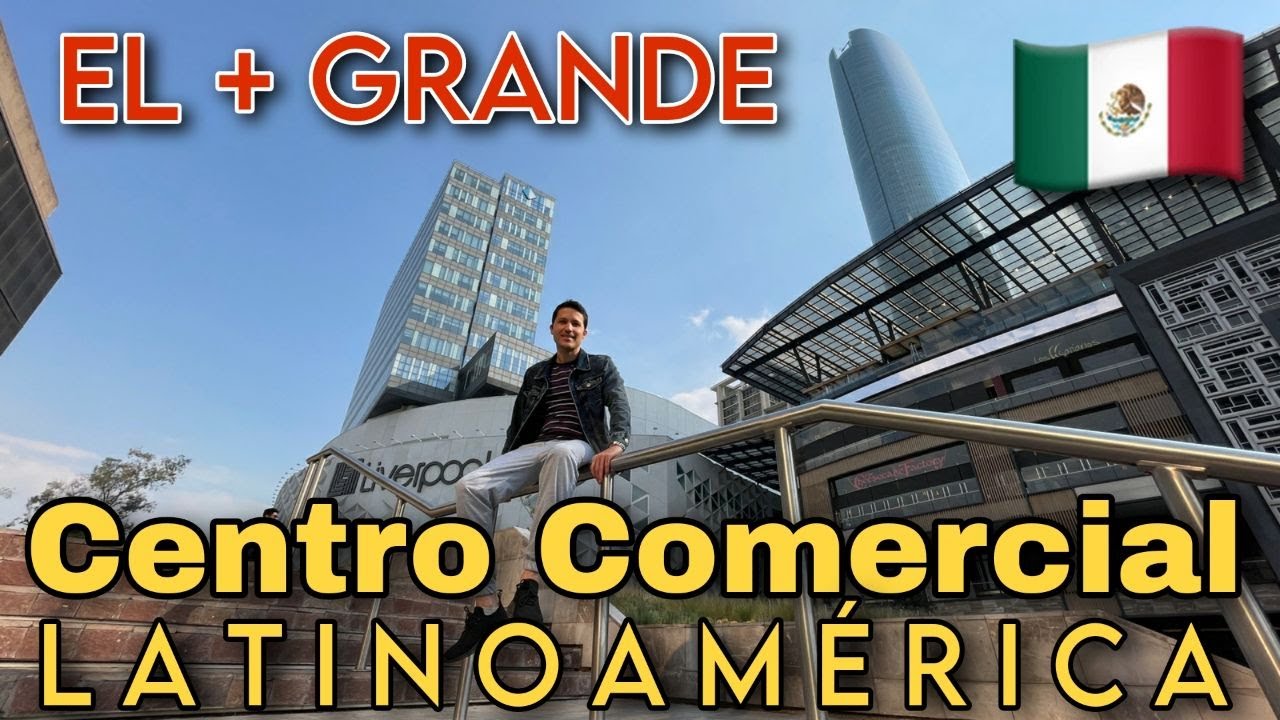 El Centro Comercial MÁS GRANDE de LATINOAMÉRICA🌎 está en CIUDAD DE MÉXICO🇲🇽 