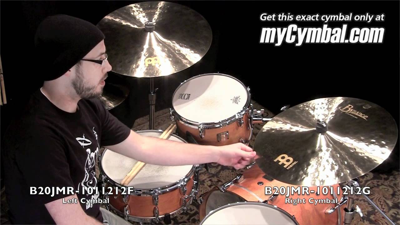 Meinl 20" Byzance Jazz Medium Ride Cymbal - Played by Gabriel Harris (B20JMR-1011212G)