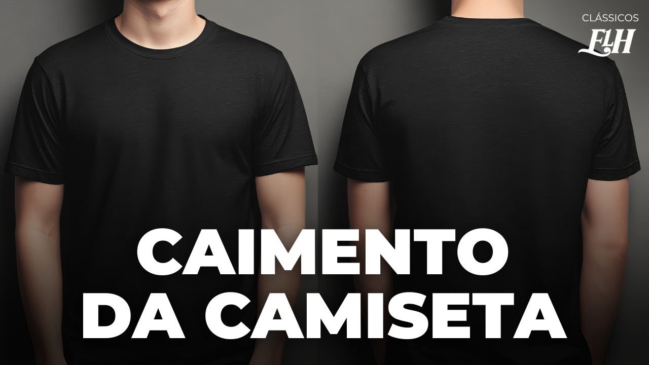 Como saber se a CAMISETA BÁSICA está com bom CAIMENTO? - YouTube