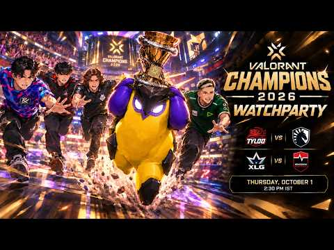 Team Vitality vs. LOUD | 100 Thieves vs. FUT Esports | VALORANT CHAMPIONS 2026 - WATCHPARTY - Day 6