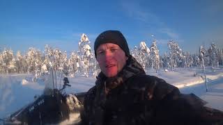 видео: куб дров по пухляку на снегоходе СМ-002 картинка: куб дров по пухляку на снегоходе СМ-002