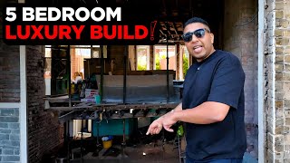 From Bare Bones to a 5-Bedroom Dream Home! 🏡✨ | Full Build Progress Tour | Real Estate