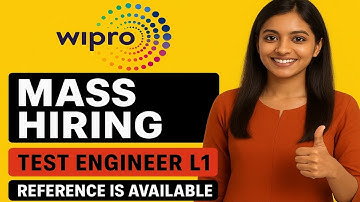 Test Engineer L1 Chennai Wipro 0 to 5 years of experience  || Wipro ||