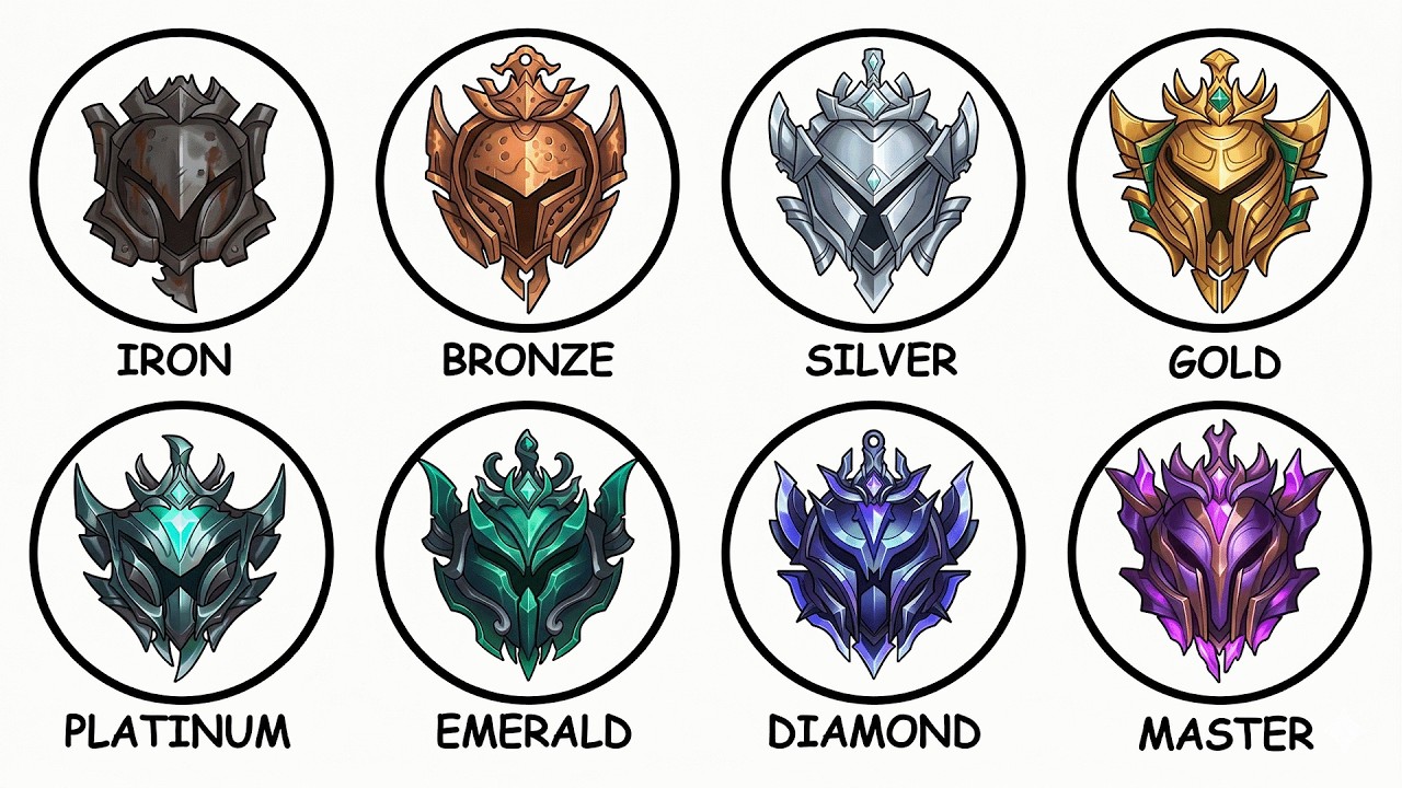 Dl Ranks Every Rank In League Of Legends Explained - YouTube