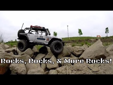 Axial SCX10 Extreme Rock Crawling Adventure With 2.2 Tires