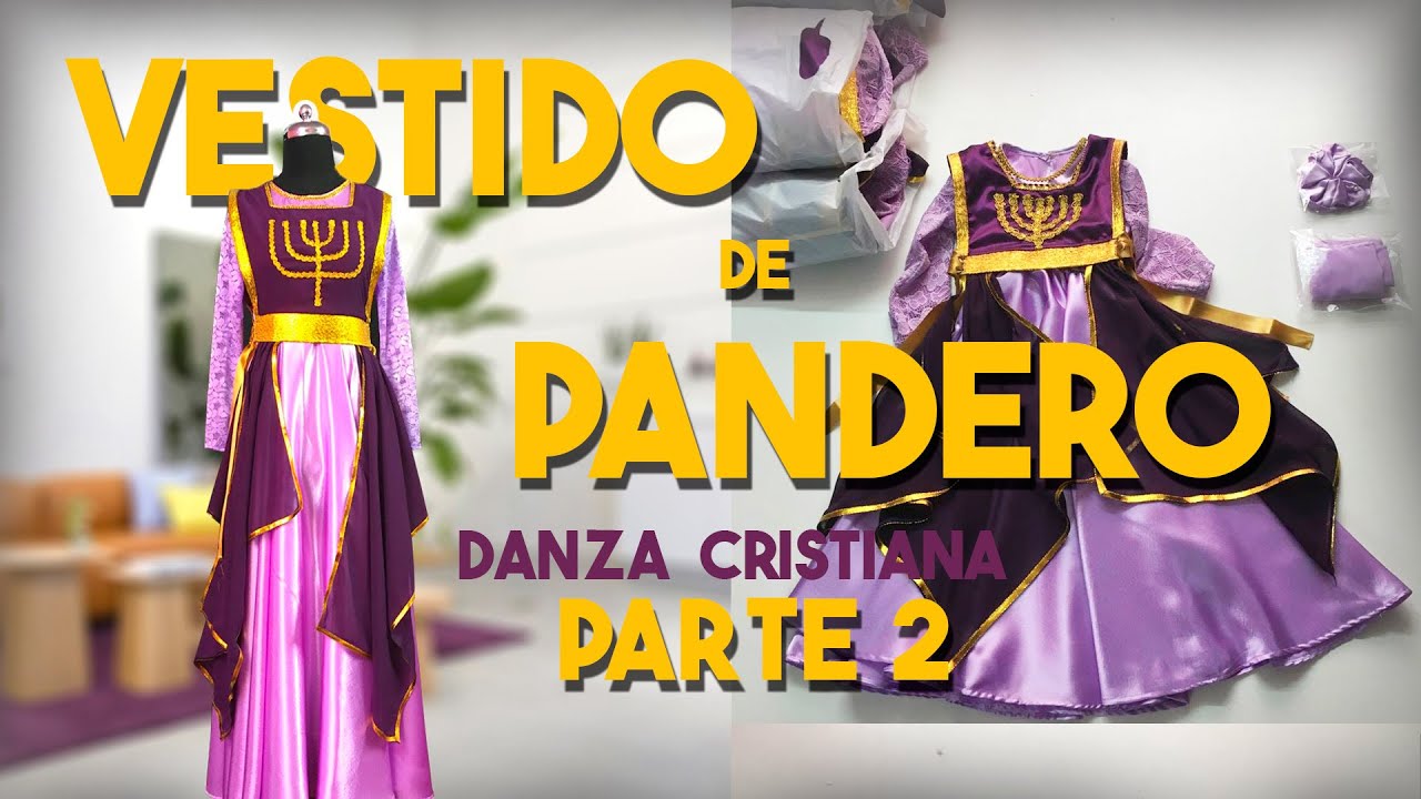 Vestidos de Pandero y Danza Cristiana - [Cómo hacer un EFOD] - YouTube