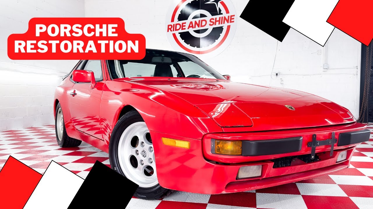 Watch Me Restore a 1984 Porsche 944's Paint to Near Perfection (4k ...