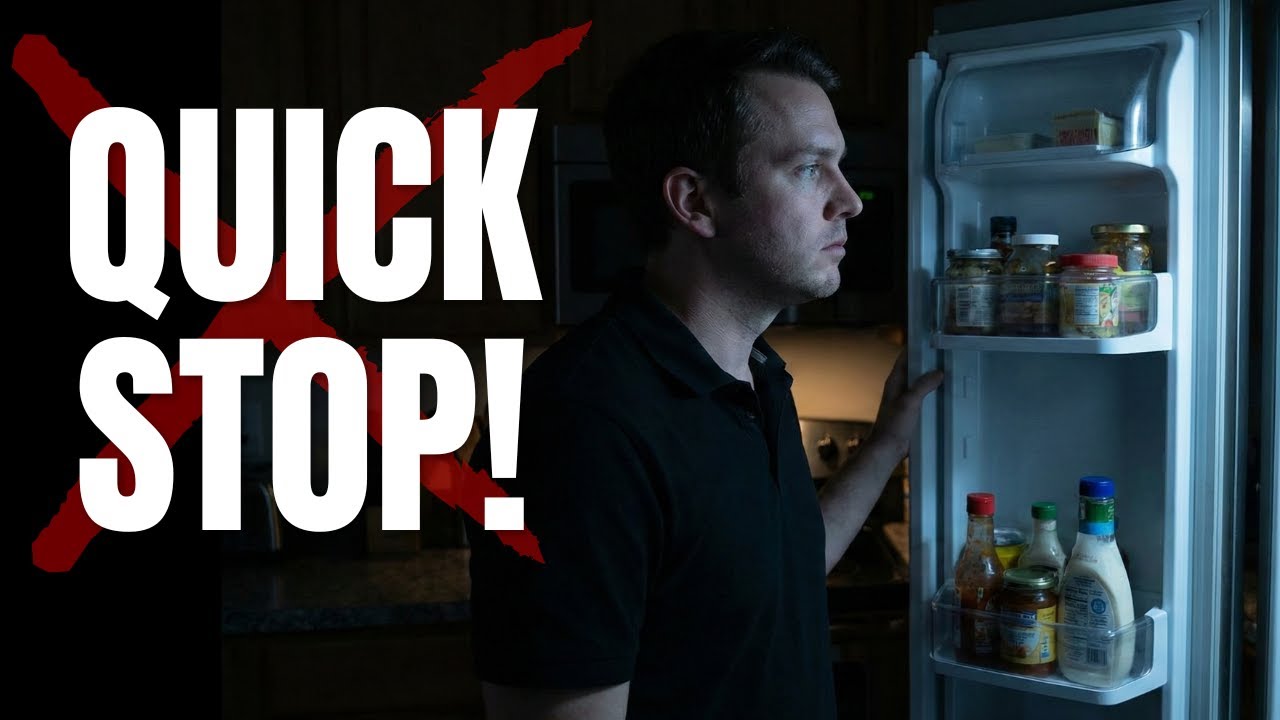 Как прекратить эмоциональное переедание за 10 секунд | RayMaor.com