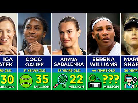 The Richest Female Tennis Player Will SHOCK You!