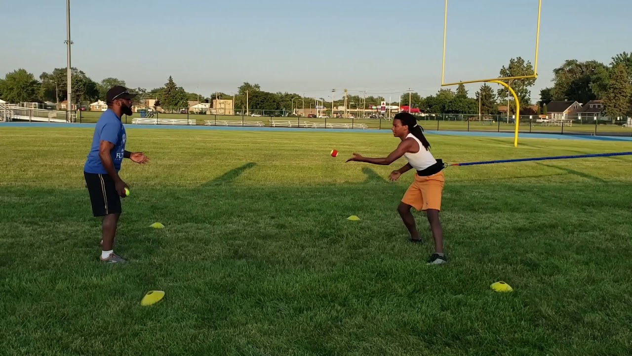 Tennis Ball Reaction Drill YouTube