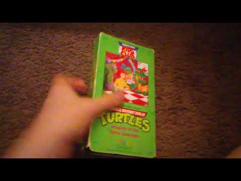 Teenage Mutant Ninja Turtles Invasion Of The Turtle Snatchers VHS Review