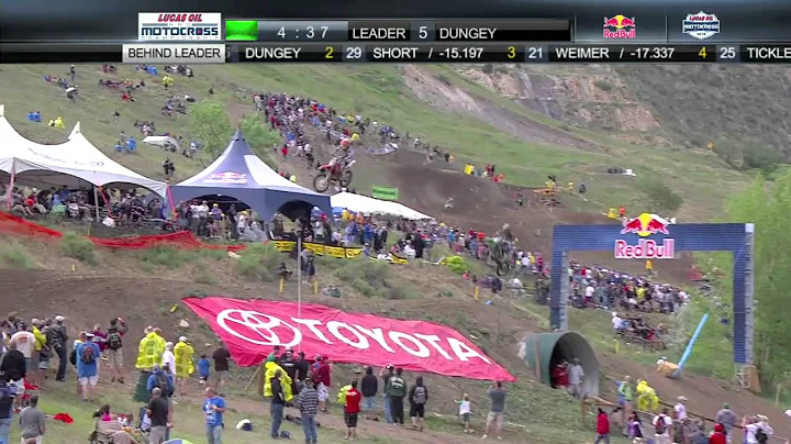 Thunder Valley 450 Moto 2: Broc Tickle vs. Jake Weimer for 3rd