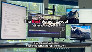 Best Monitor Layout for Productivity. Period.