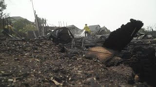 Some Santa Rosa residents relieved that homes are still standing after Glass Fire devastates area