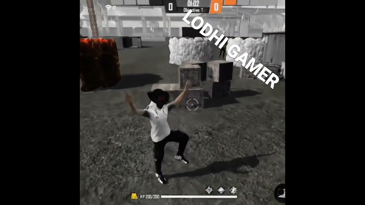 LODHI GAMER free fire headshot gameplay 😎😎👍