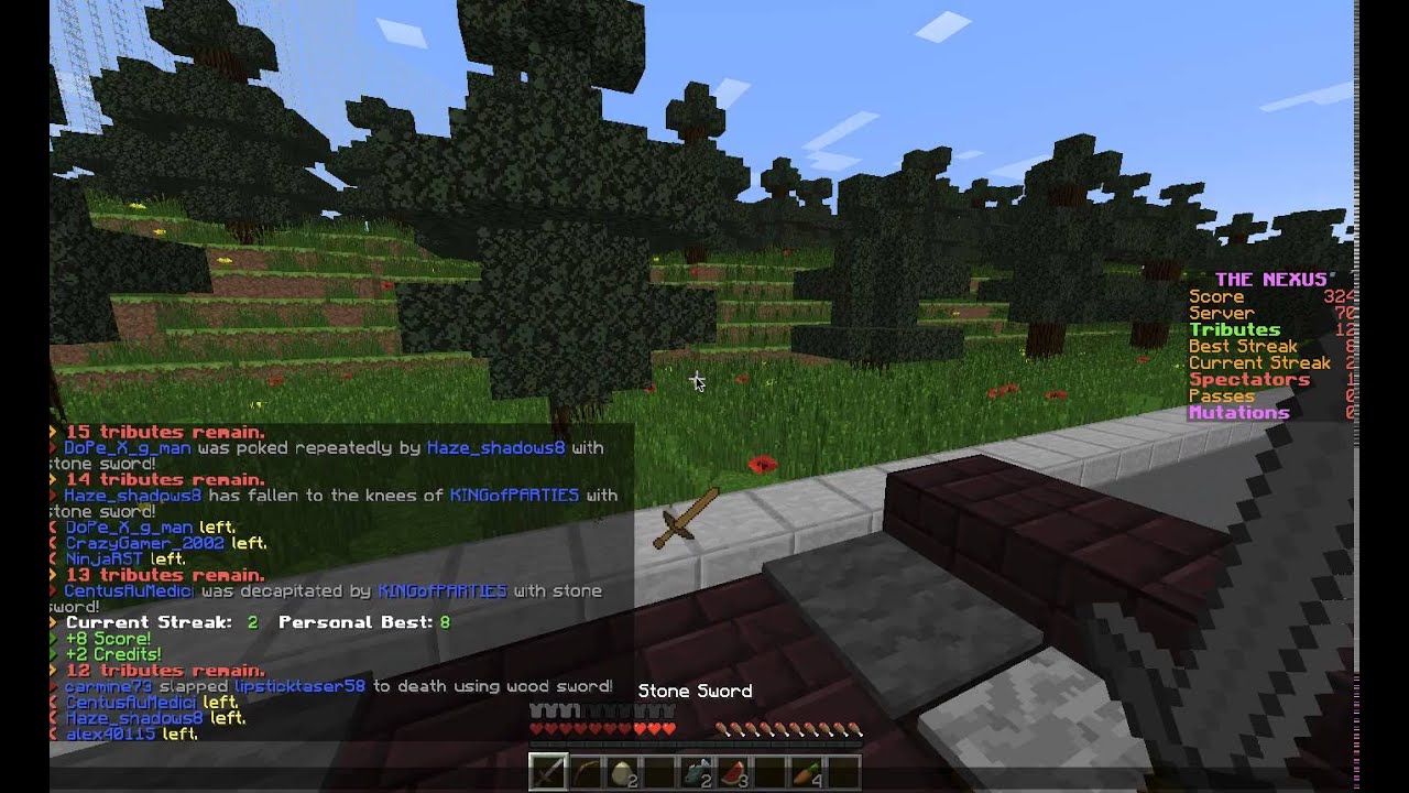 Minecraft Hungergames on NexusMC