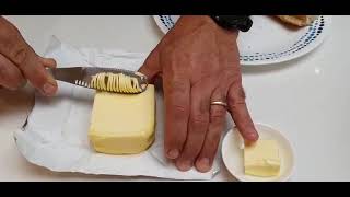 Simple Preading Magic Butter Knife Spreader and Curler, Curl Your Butter with Ease 3 Different Ways!