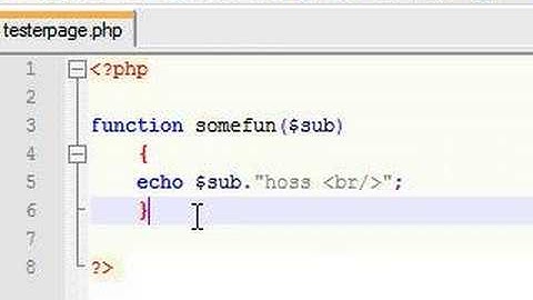 PHP Tutorial - 16 - Paramenters in Functions