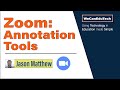 Zoom Annotation Tools