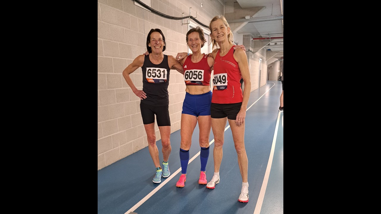 NK Indoor masters 2026 de 800m van de vrouwen 60+