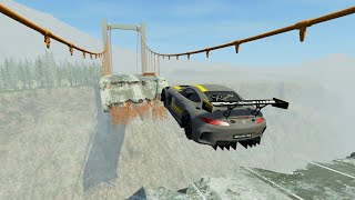 Cars vs Broken BridgeCars vs Broken Bridge #1 – BeamNG.Drive screenshot 2
