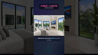 3 Bed 3 Bath Modern Architectural Estate in Fort Lauderdale, FL