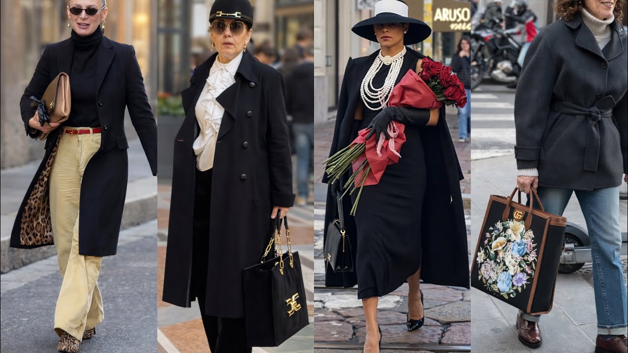 FEBRUARY LUXURY SHOPPING INSPIRATION 🇮🇹 T 13°C MILAN FASHION | CHIC STREET STYLE BY ITALIAN ELEGANCE