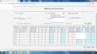 How-To-Make-Purchase-Entry-And-Automatic-Purchase-Order-In-Dvna-In-Pharmacy-Management-Software screenshot 4