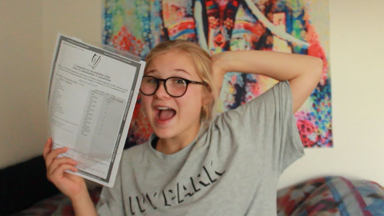 MY JUNIOR CERT RESULTS - YouTube