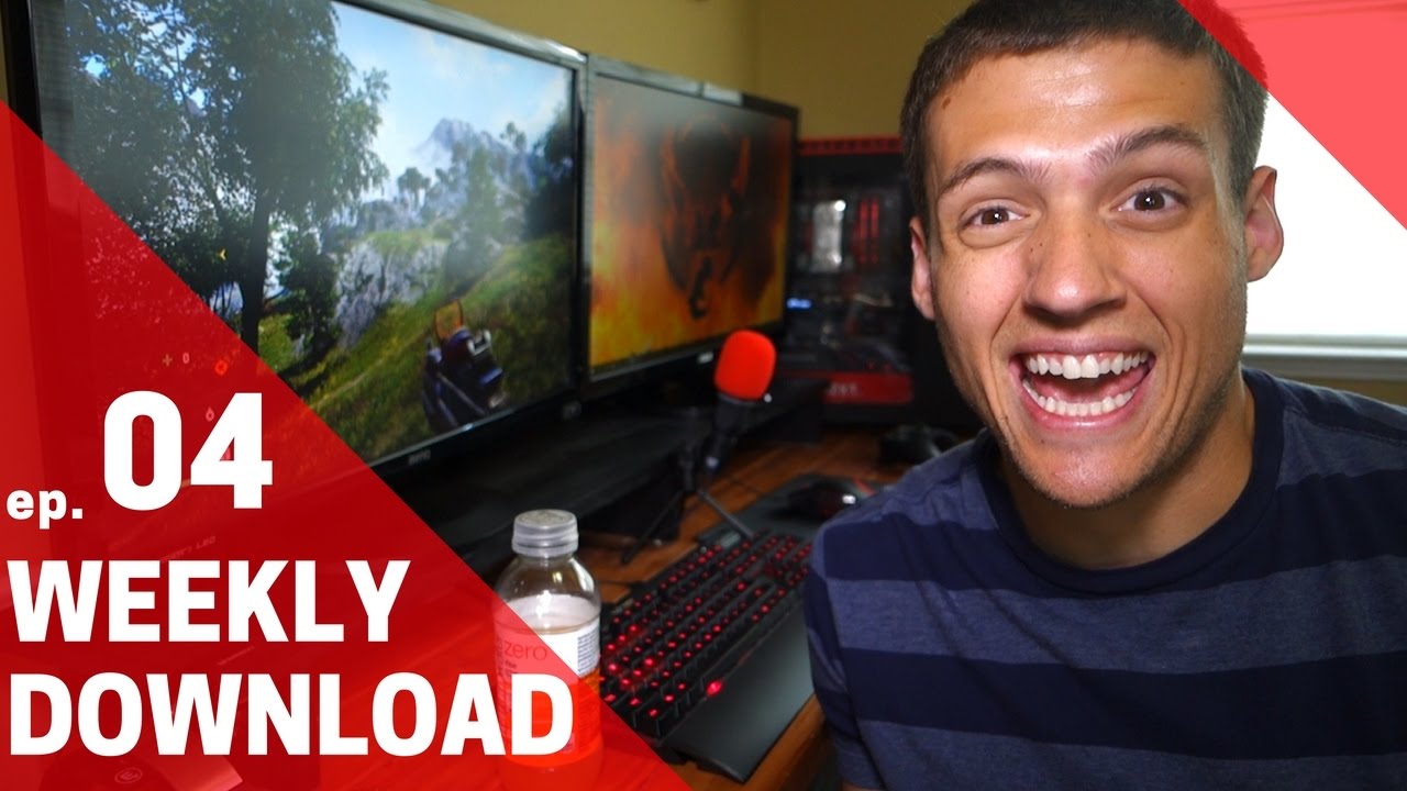 Weekly Tech News and PC Gaming News -- Weekly Download Ep #4