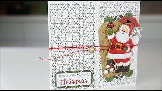 Tri-Fold Christmas Card