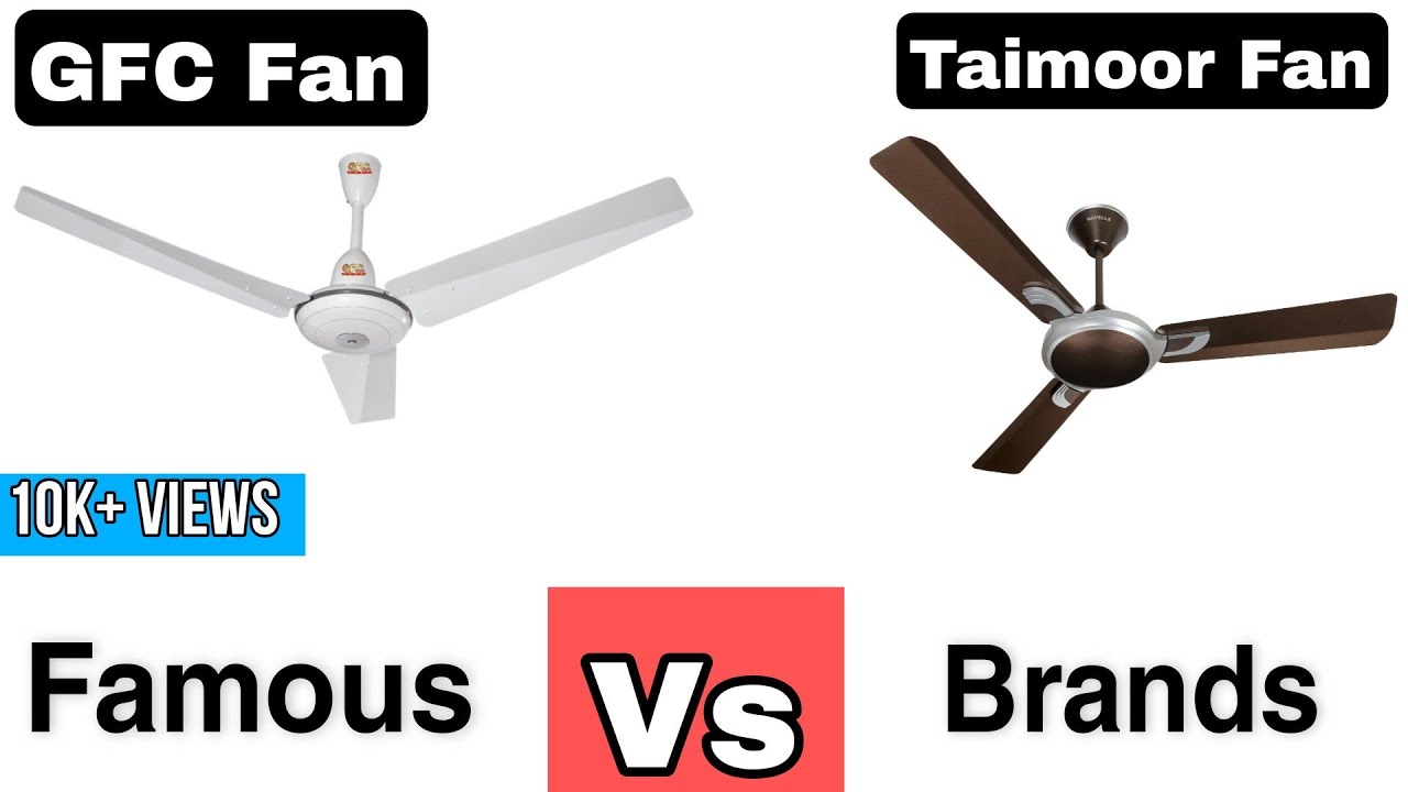 GFC vs Taimoor Fan Speed Checking on AC / DC current Which Fan is