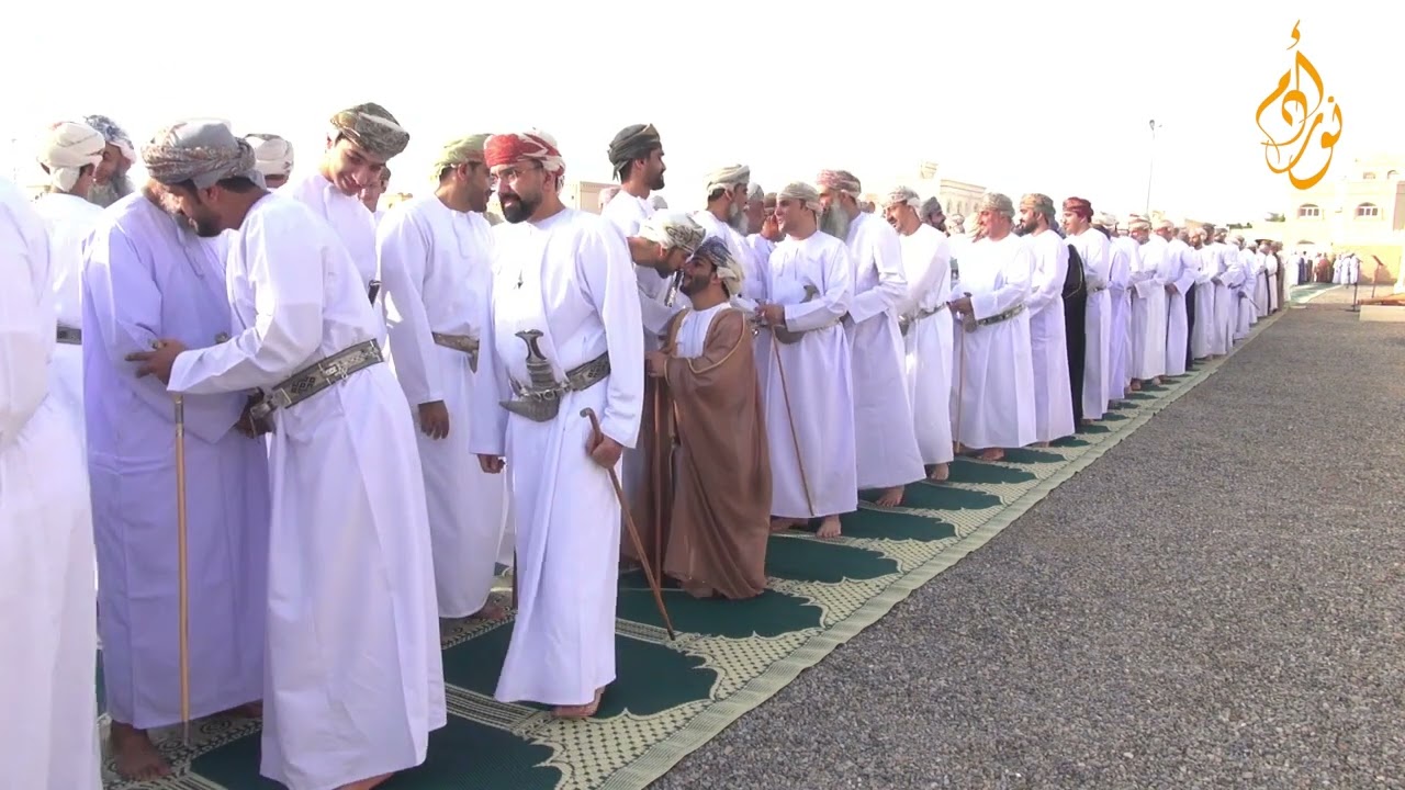 سلام أهالي ولاية أدم بمناسبة عيد الاضحى  1445