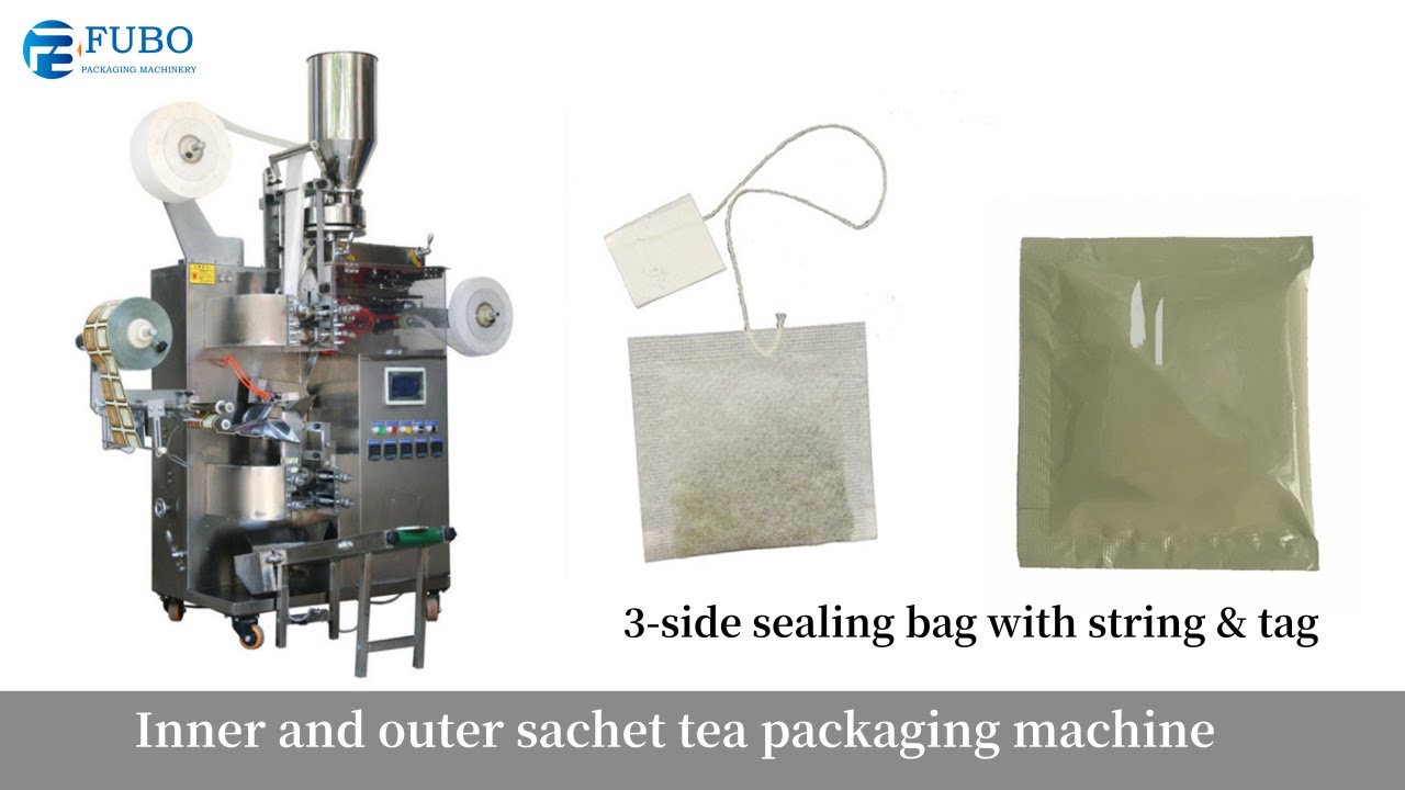 Машина для упаковки чая во внутренние и внешние пакеты