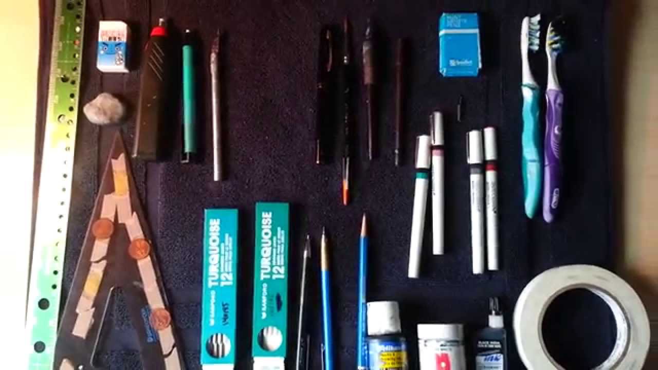 Comicbook Inking Tools